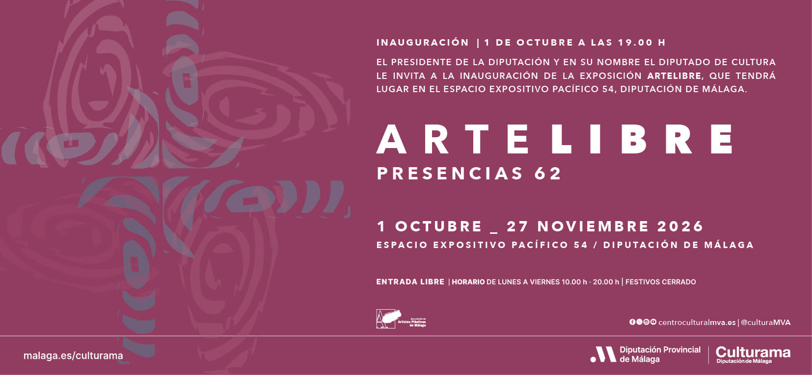 Invitacion-Presencias-62-arte-libre-2026-Diputacion-Malaga-Sintora-artista-1654x765
